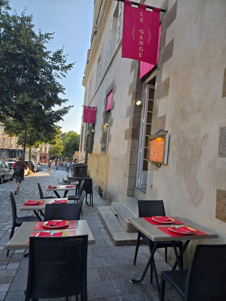 extérieur du restaurant